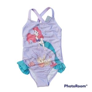 NWT COTTON ON KIDS DISNEY LITTLE MERMAID SWIMSUIT SZ. 8